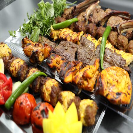 مجمع کباب شیشلیک،برگ،لقمه،جوجه ترش،صدر عظم،جوجه زعفرانی