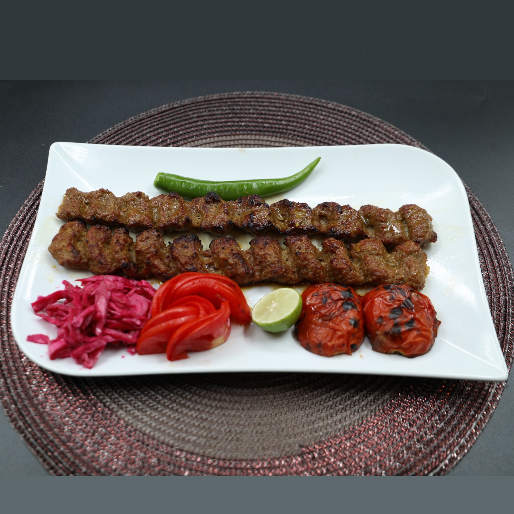خوراک کوبیده 2 سیخ